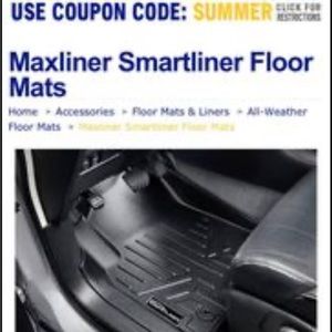 Madeline’s Floor Mats that will fit Jeep Compass and Patriot